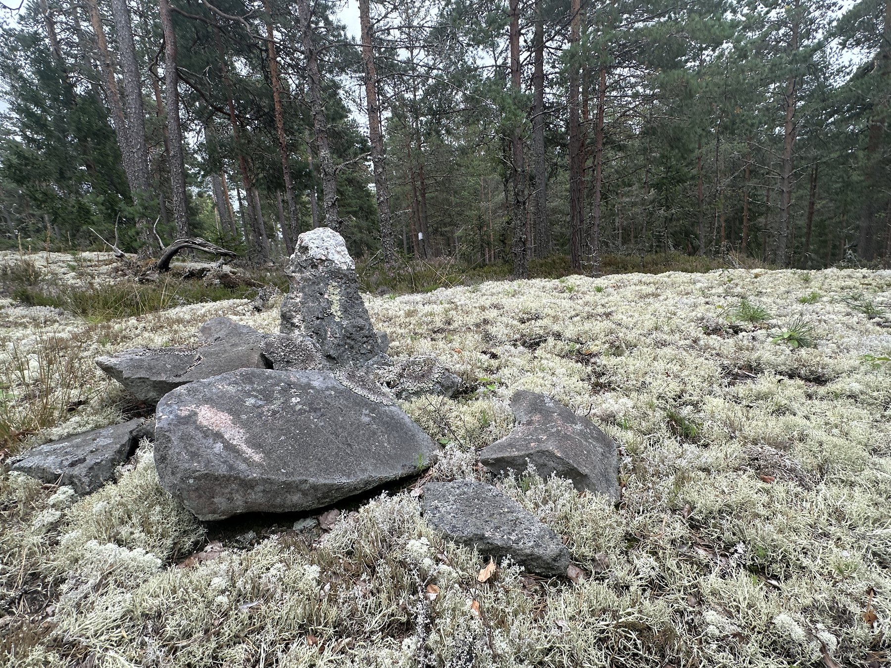 Häradsgränsmärke på Byggebergen