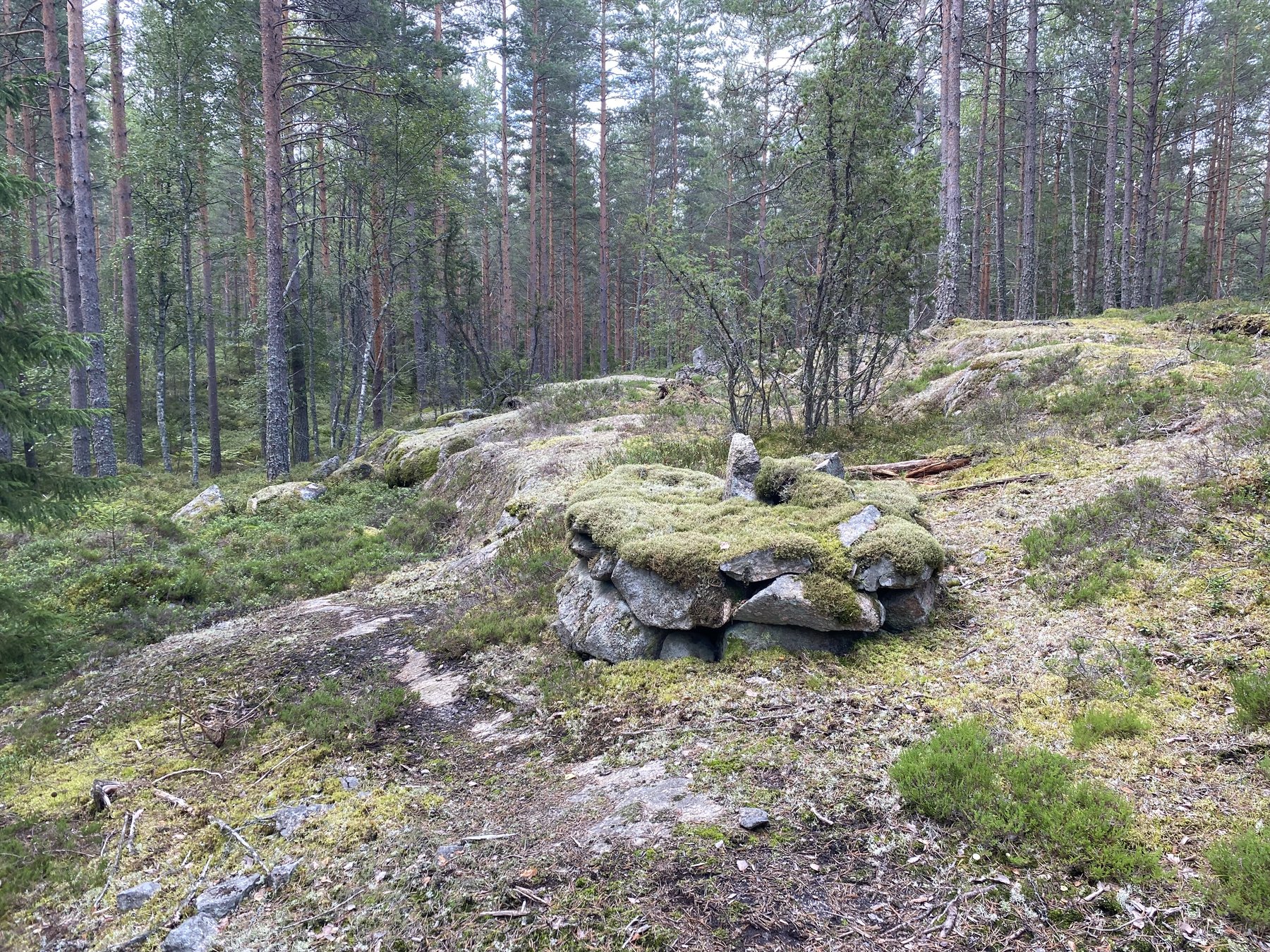 Gränsmärke mellan Östergötland och Närke