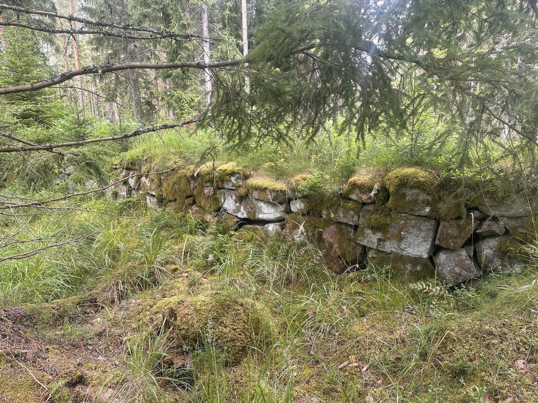 Fördämningsvall vid Skogstorp